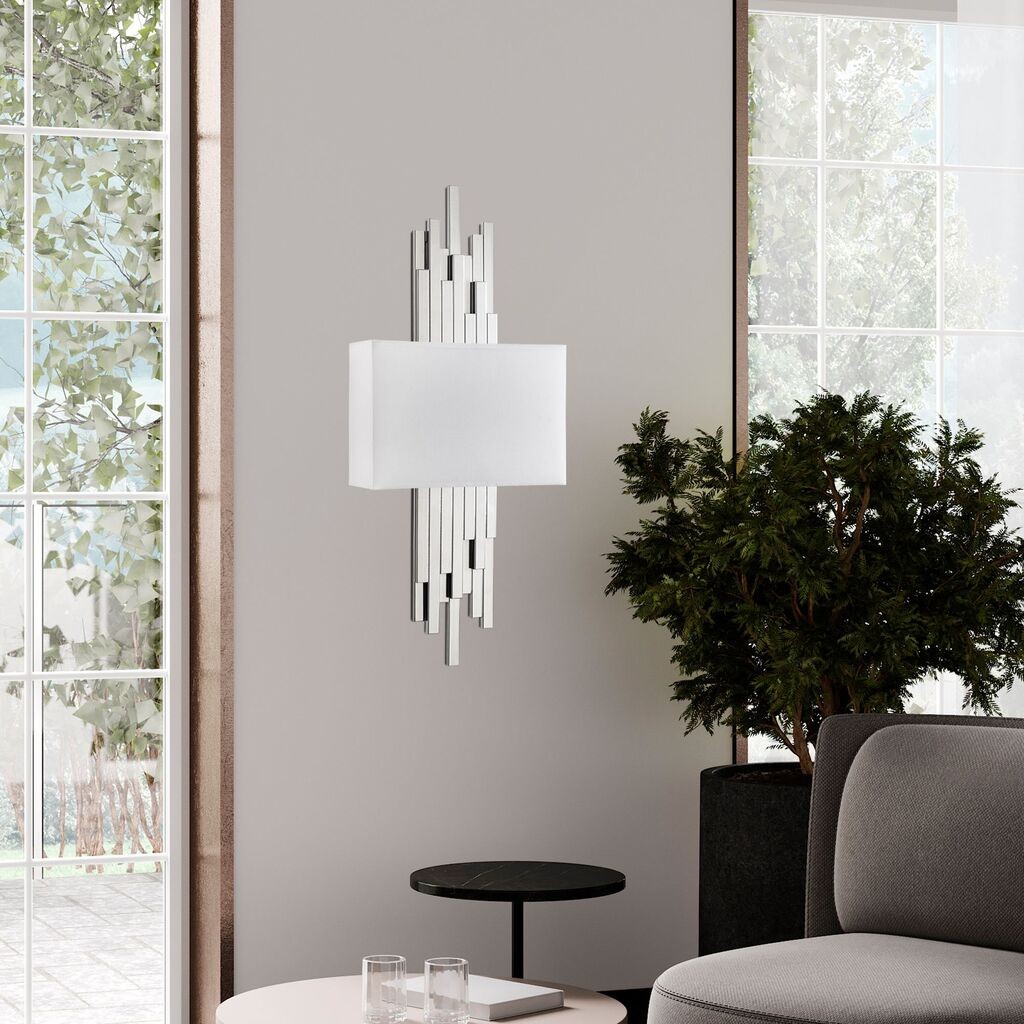 Opviq Zidna lampa Axis-15121, 35x75x10cm, IP20, Bijela