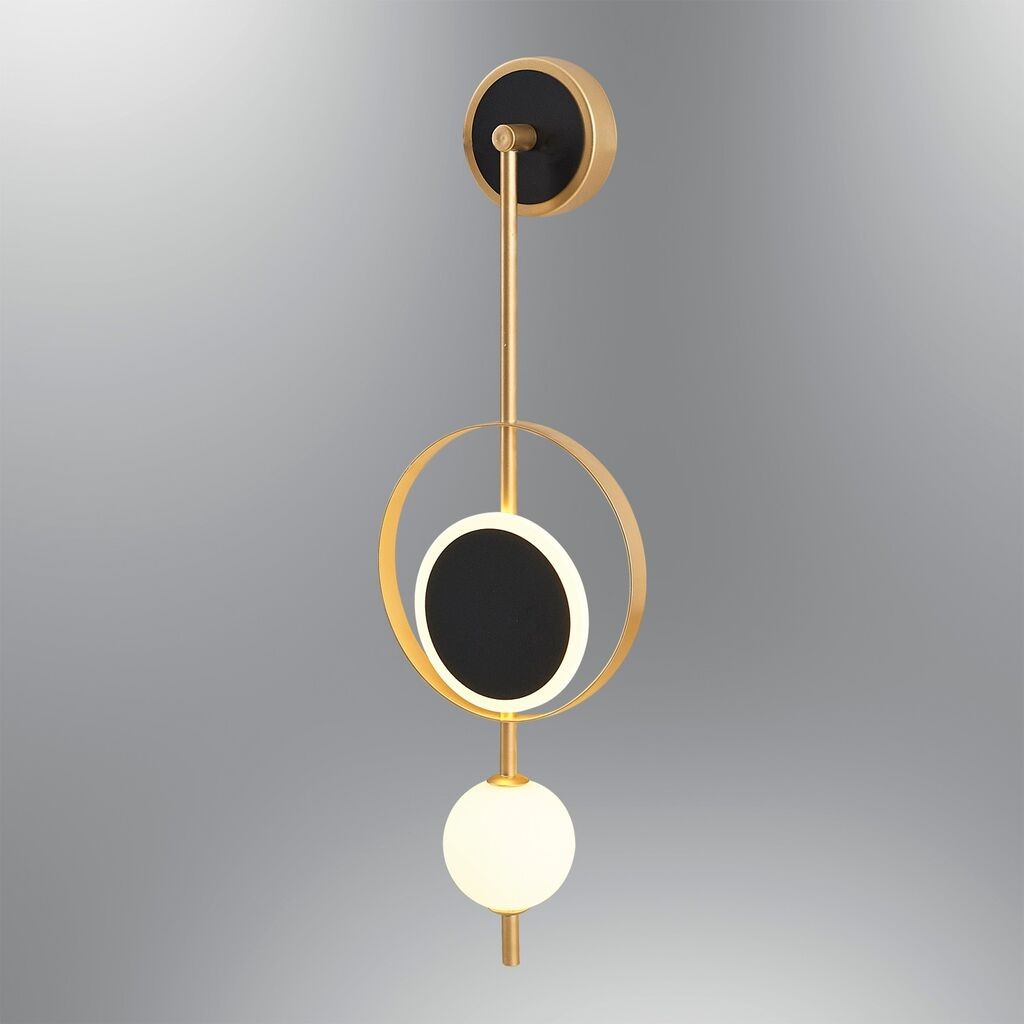 Opviq Zidna lampa L1230-Antique, 23x69x7cm, Šarena