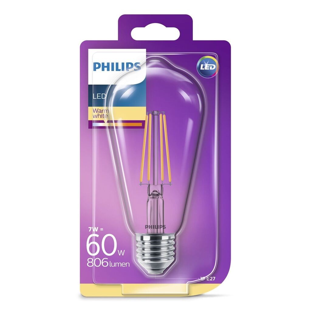 Philips Sijalica Zarna Nit 60W 2700K