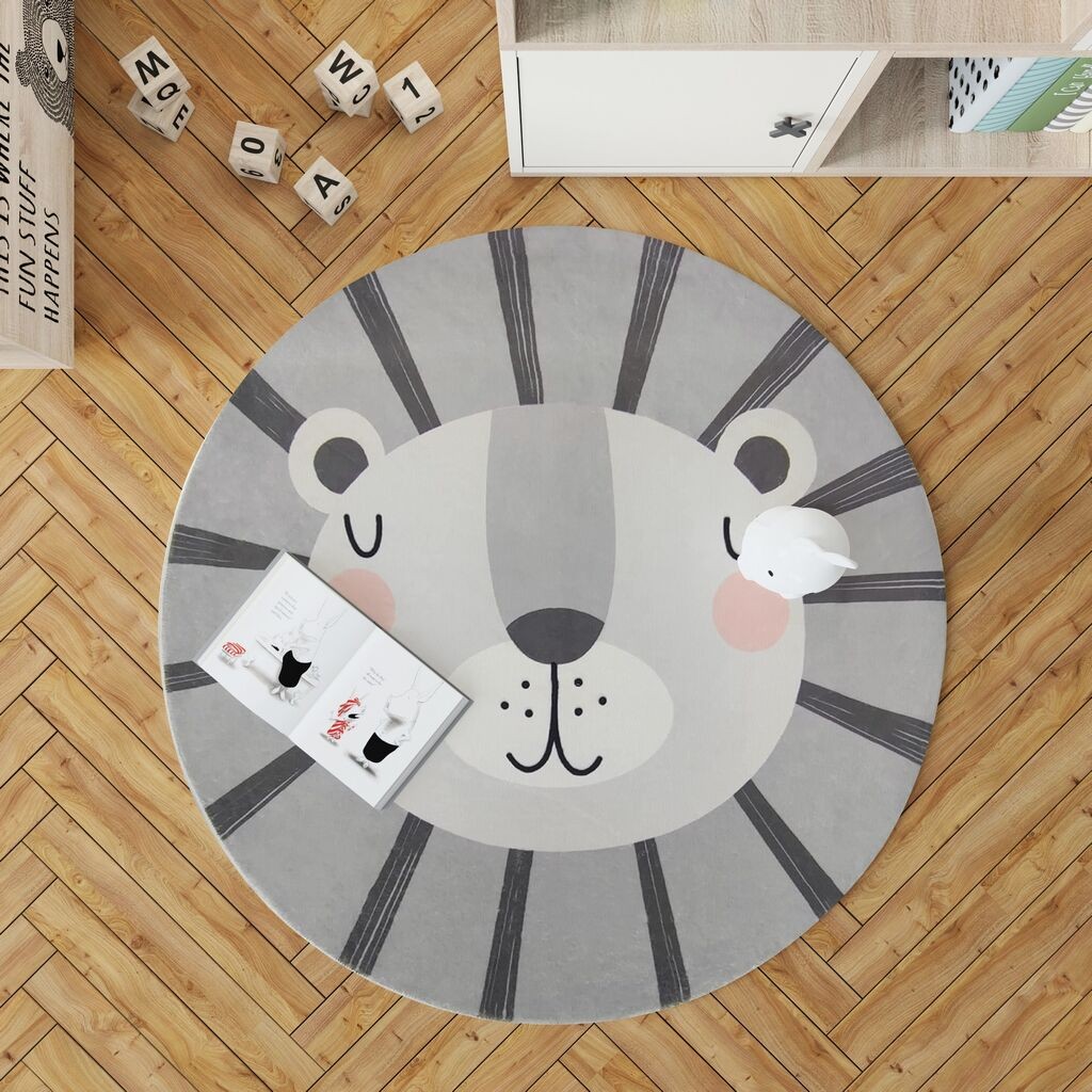 Conceptum Hypnose tepih Woopamuk112, 110X110cm, siva