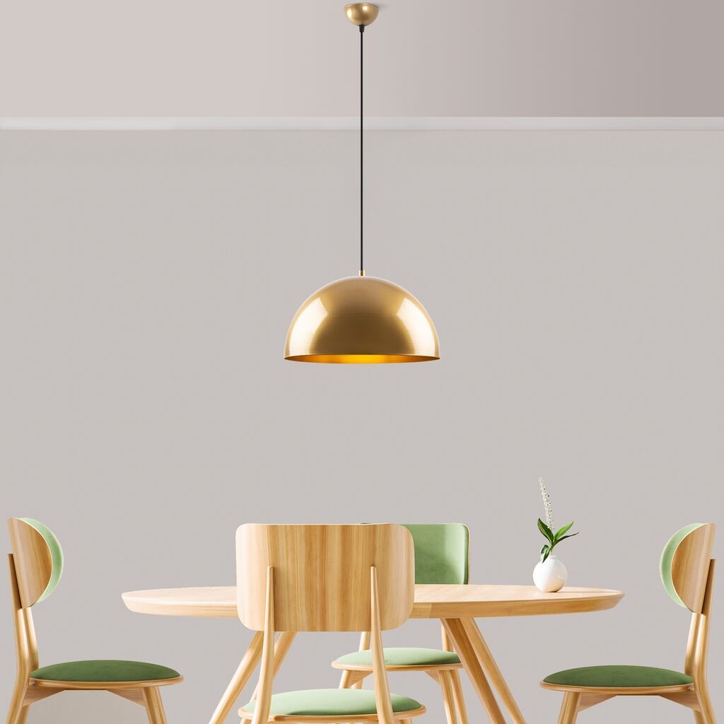 Opviq Luster Kure-40-Mr-722-1, 40x40x116cm, IP20, Zlatna