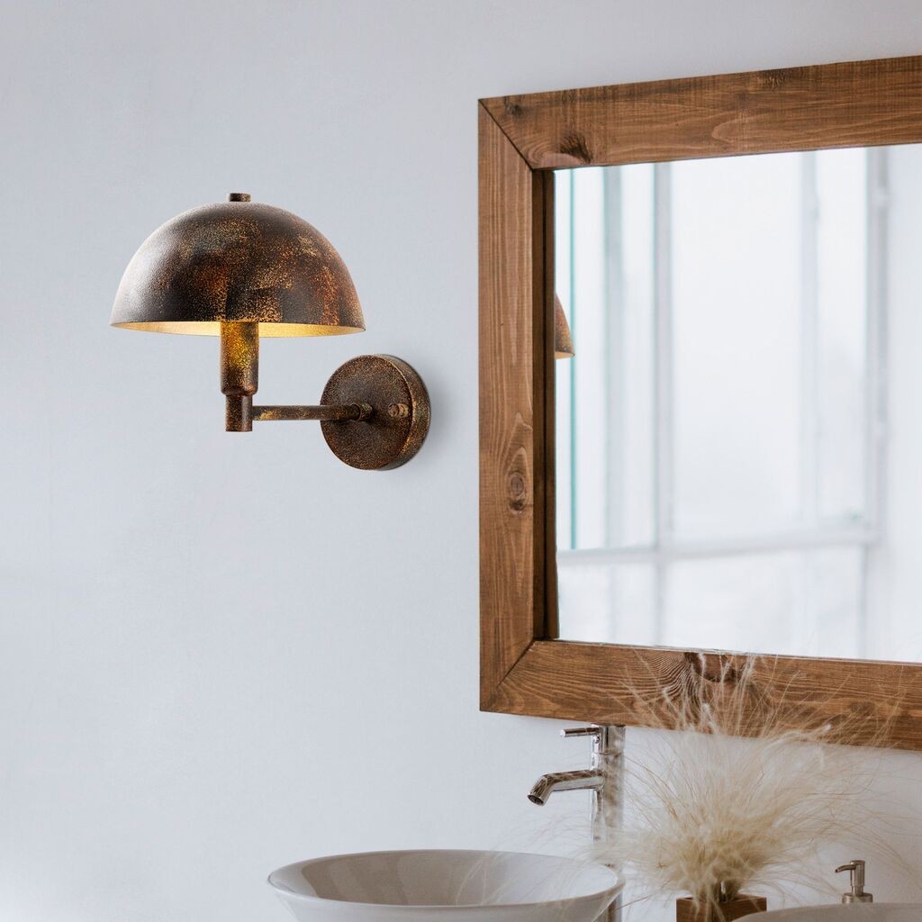 Opviq Zidna lampa Togg-14831, 20x29x24cm, IP20, Bronzana boja