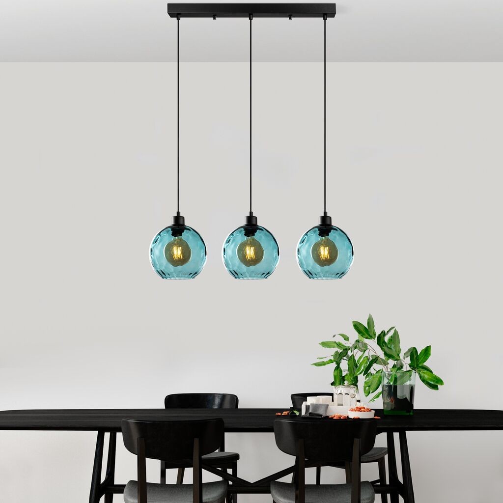 Opviq Luster Benek-20-14342, 70x20x120, IP20, Crno-plava