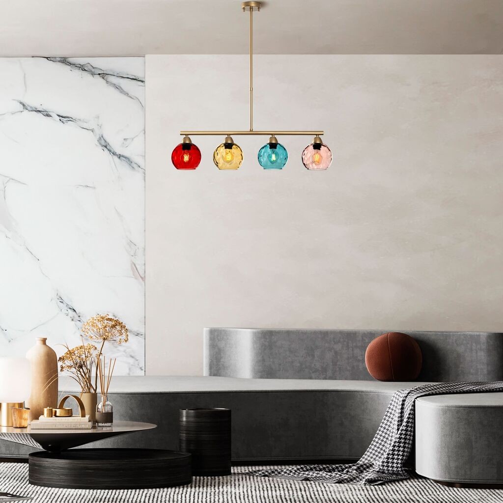 Opviq Luster Benek-15-14446, 80x15x80cm, IP20, Šareno