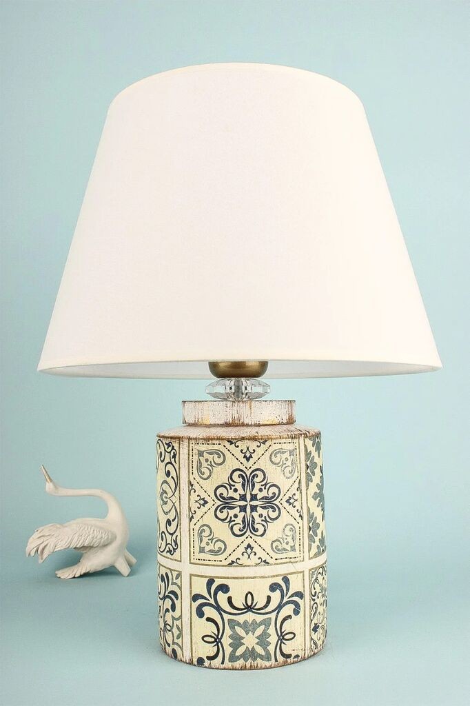 Opviq Stona lampa YL688, 30x20x40 cm, IP20, Bijela