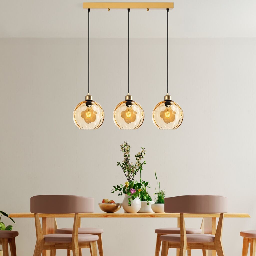 Opviq Luster Benek-20-14354, 70x20x120, IP20, Zlatno-žuta boja