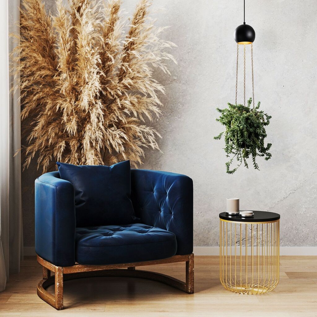 Opviq Luster Verde-15421, 20x20x148cm, IP20, Crna