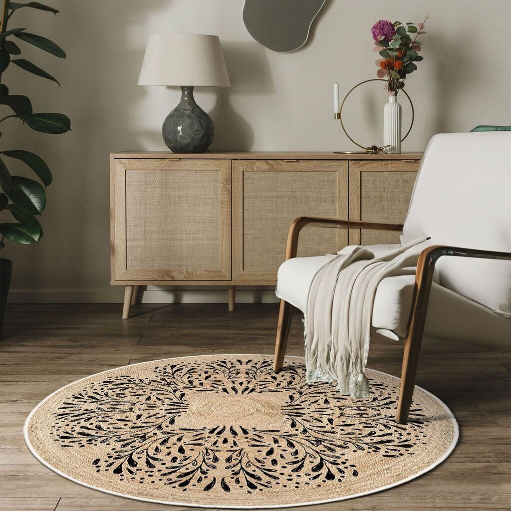 Conceptum Hypnose tepih Woopamuk473, 180x180cm, krem