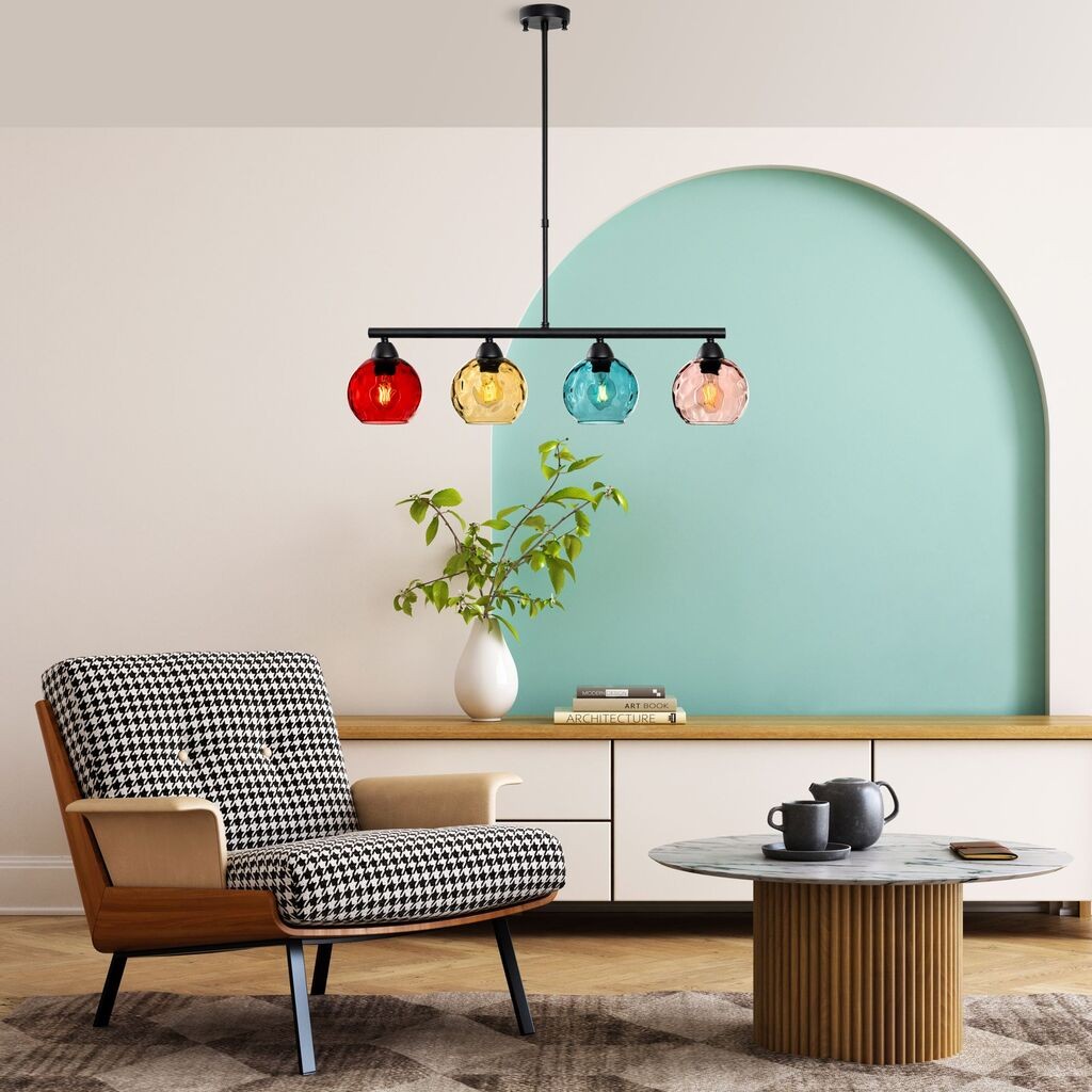 Opviq Luster Benek-15-14436, 80x15x80cm, IP20, Šareno