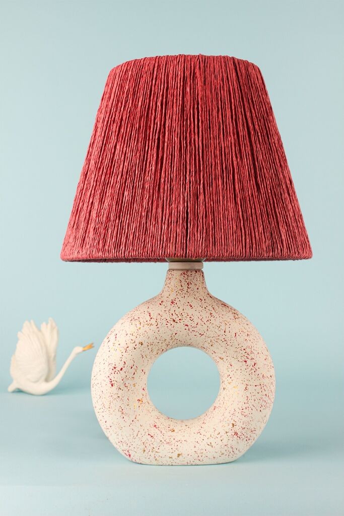 Opviq Stona lampa BK017, O25,20 cm, IP20, Cyclama