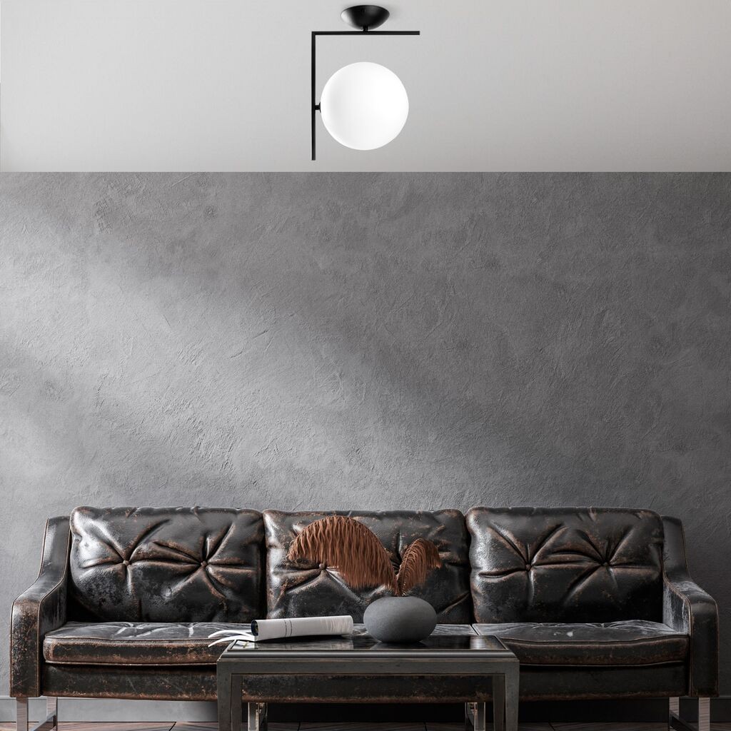 Opviq Luster Luminar-14120, 30x25x43cm, IP20, Bijelo-crna