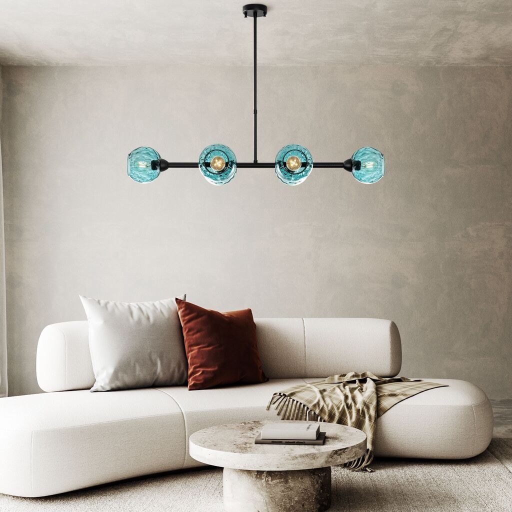 Opviq Luster Benek-15-14472, 103x40x74cm, IP20, Crno-plava