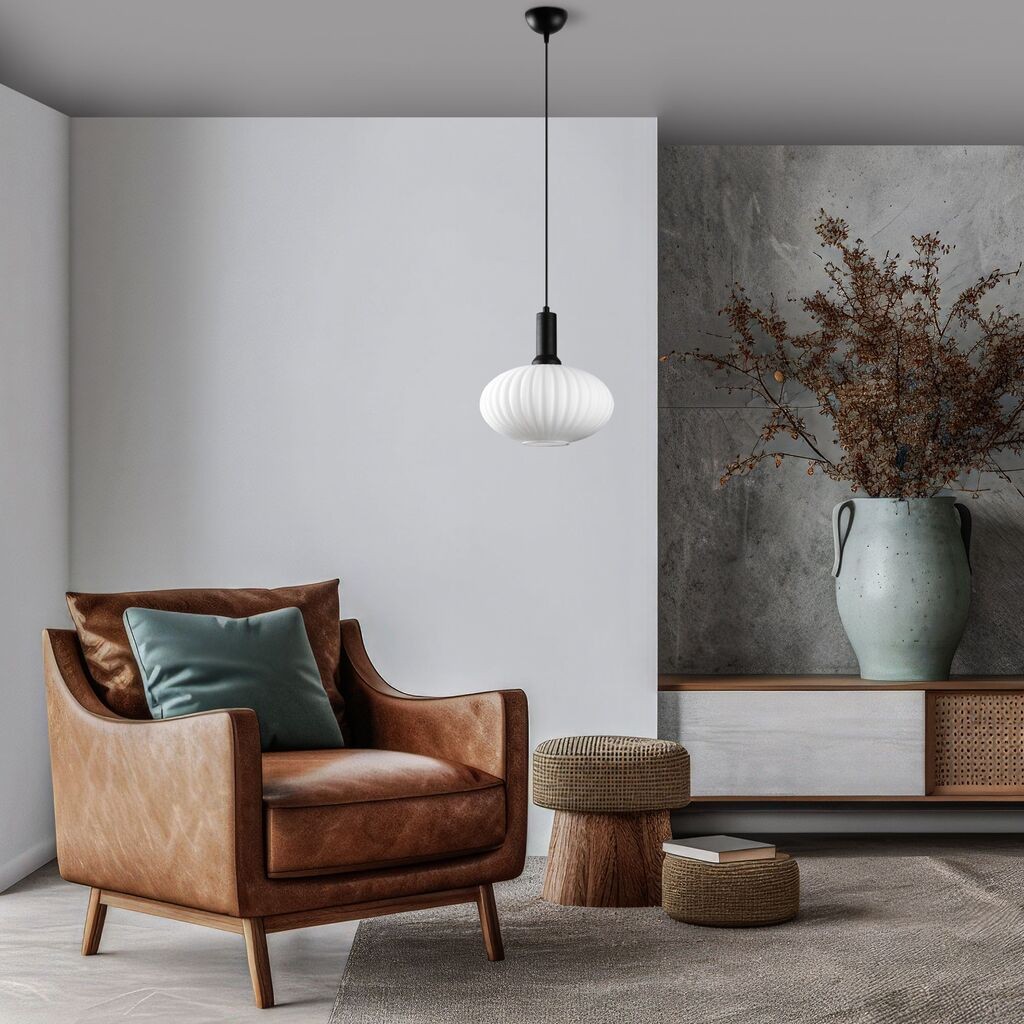 Opviq Luster Asker-15182, 30x30x118cm, IP20, Bijelo-crna