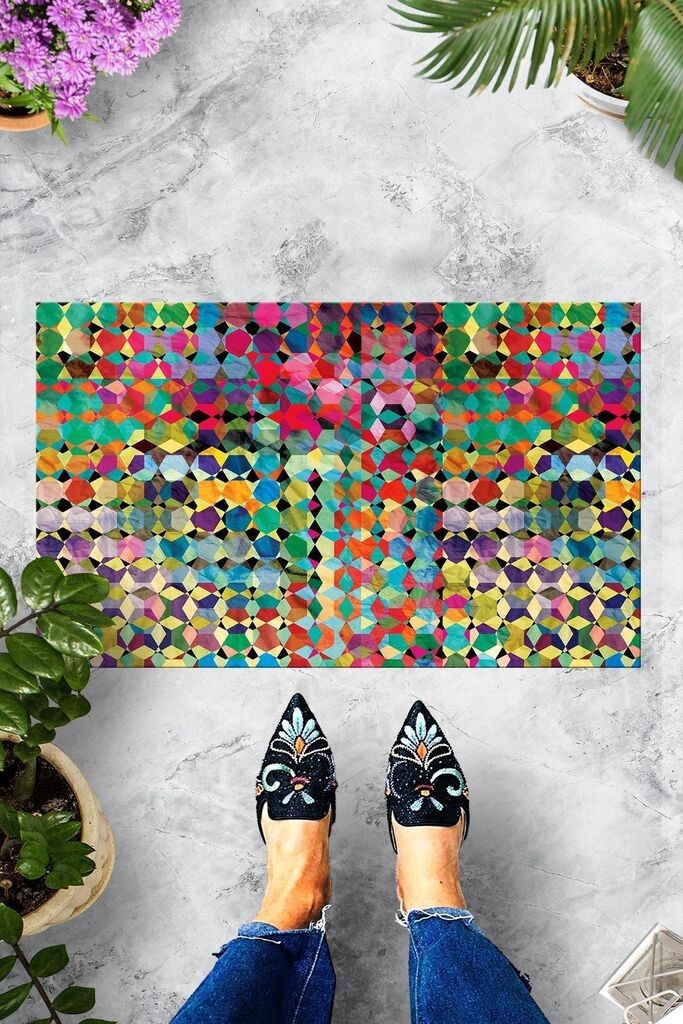 Conceptum Hypnose otirač Tuval, 40x60 cm, šareni