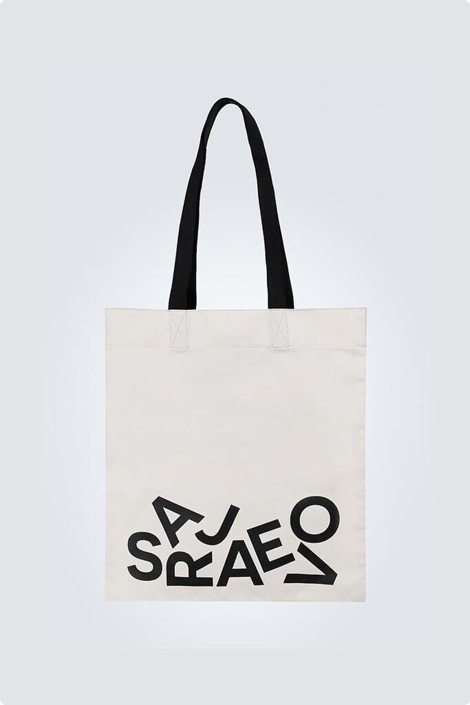 Moyo Torba Torba Letters White, Bijela