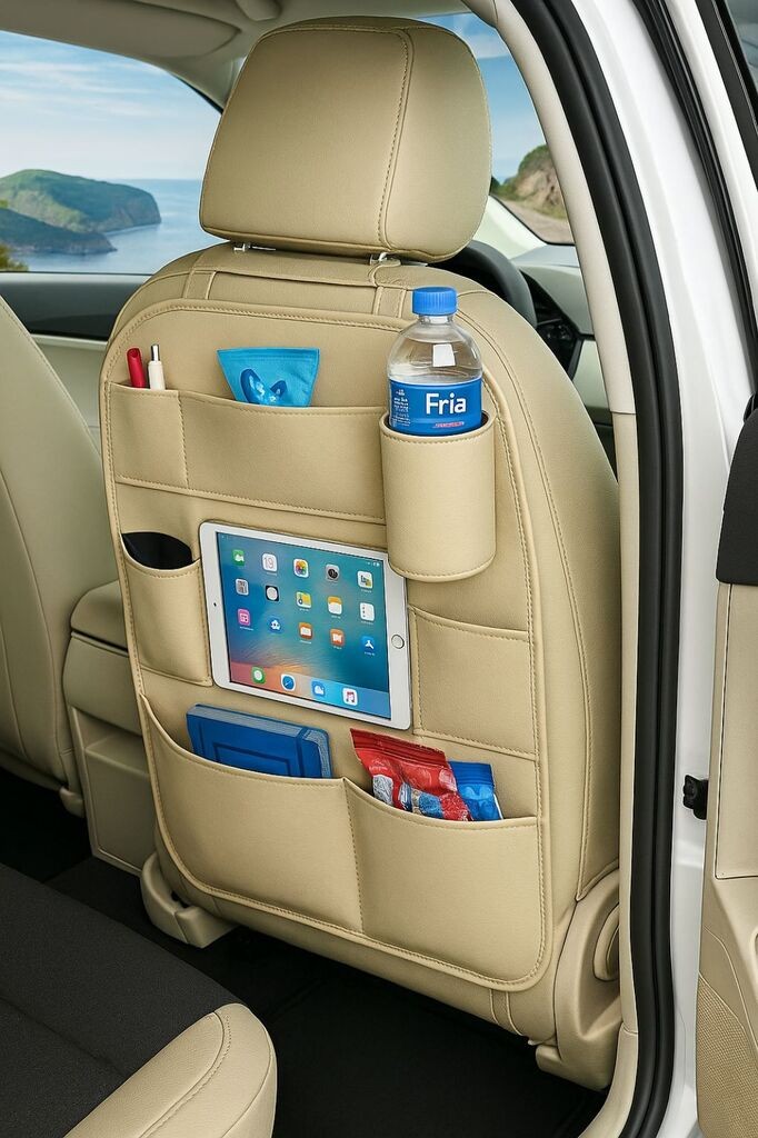 Top Deal Organizator za auto sjedišta, Bež