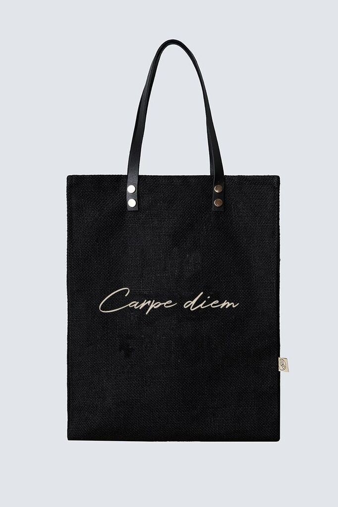 Moyo Ženska torba Carpe diem, Crna