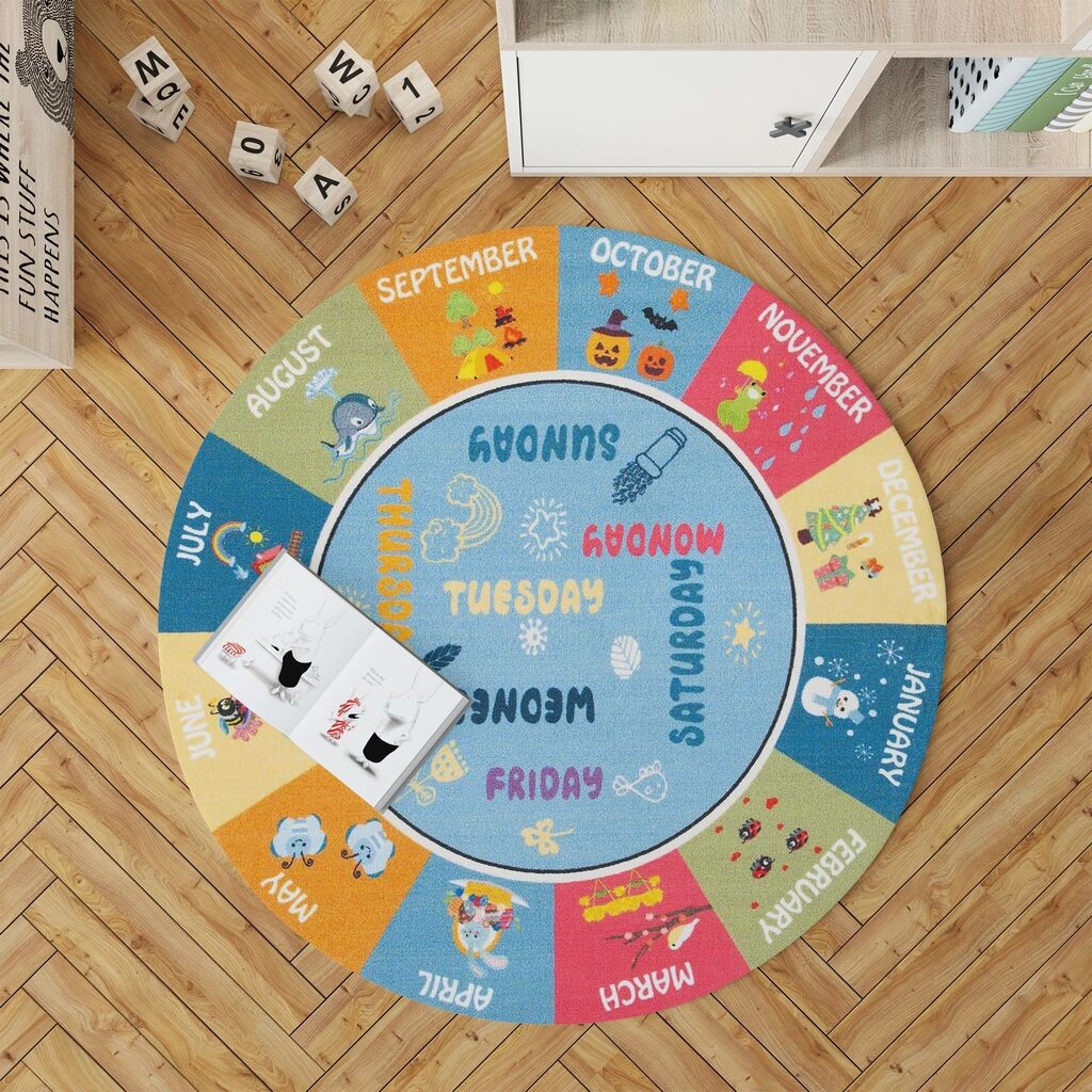 Conceptum Hypnose tepih Woopamuk134, 140X140cm, šareni