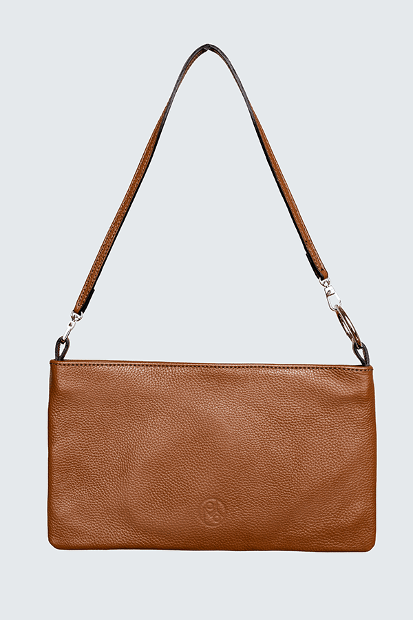 Moyo Ženska torba Iris, Smeđe-srebrna