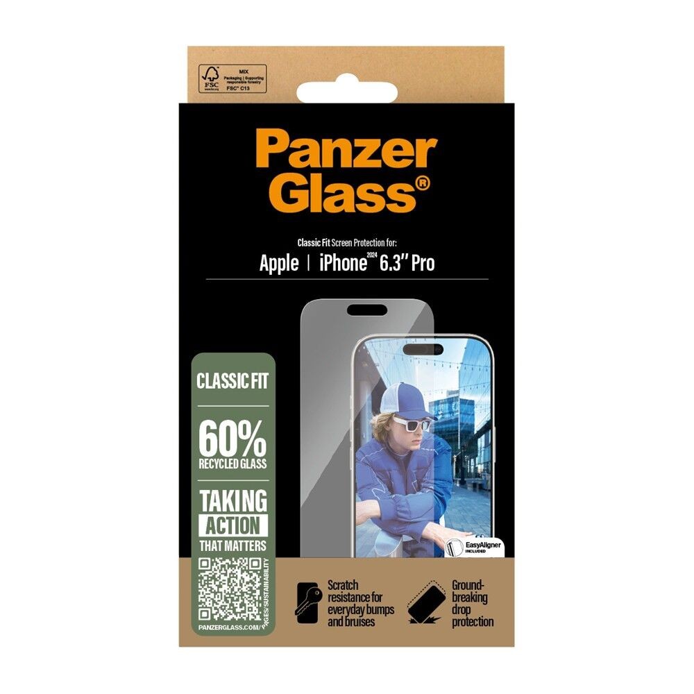 PanzerGlass Zastita za ekran Iphone 16 Pro Classic Fit
