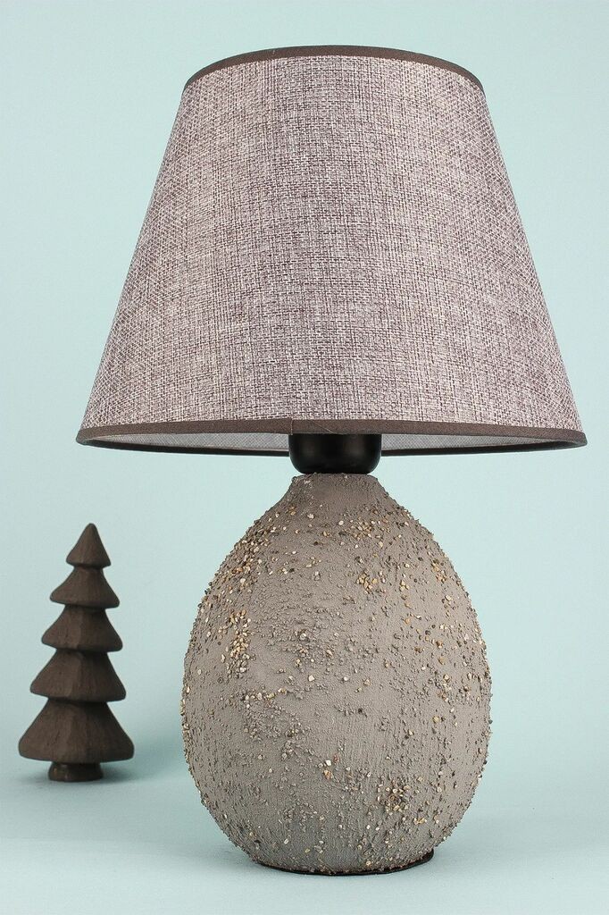 Opviq Stona lampa YL745, 25x19x38 cm, IP20, Siva