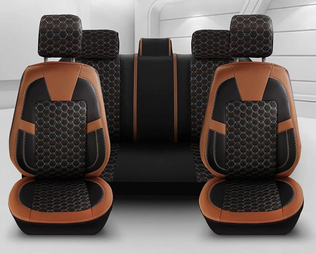 Top Deal Auto presvlaka Diamond, Crno-braon