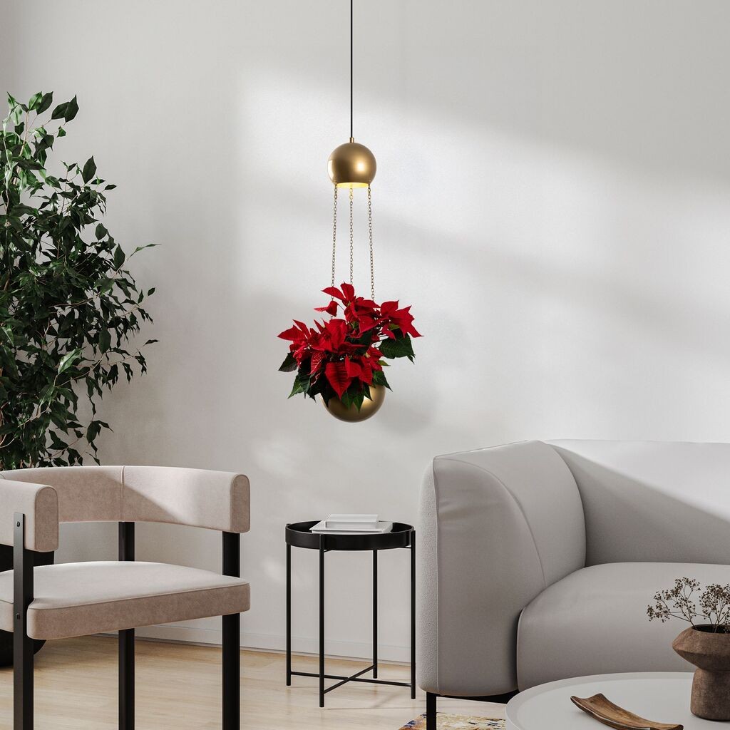 Opviq Luster Verde-15422, 20x20x148cm, IP20, Zlatna