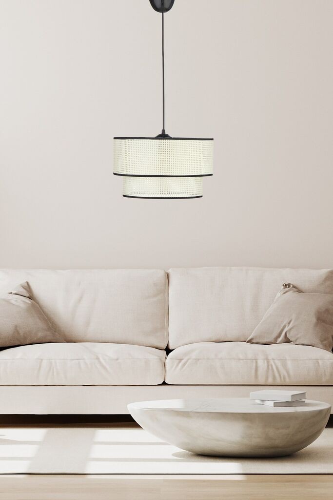 Opviq Luster KS-11148, 30cm, IP20, Bijelo-crna