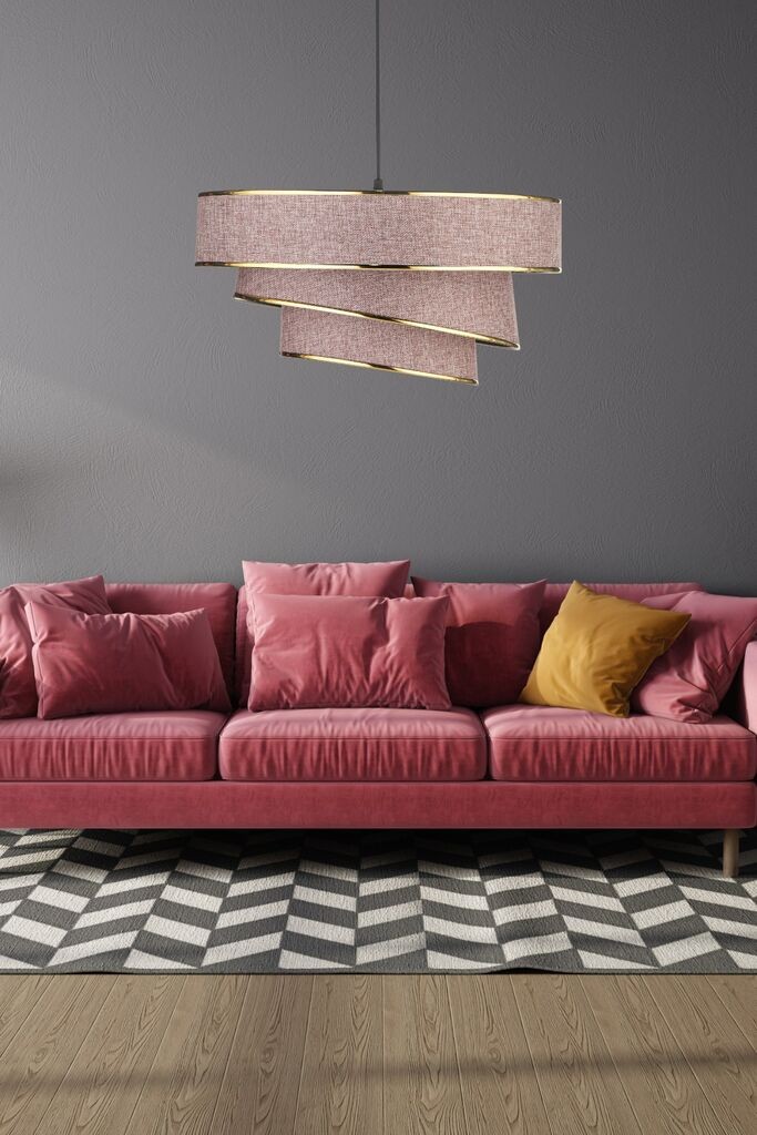 Opviq Luster KS-2007, 40cm, IP20, Smeđe-zlatna boja