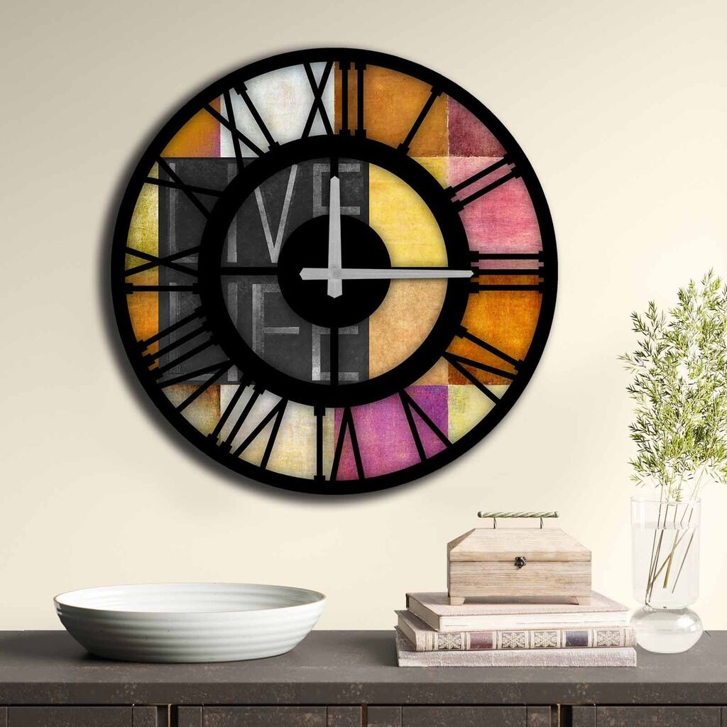 Wallity Zidni sat 5050MS-028, 50 cm, Šareni