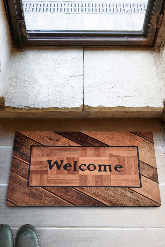 Conceptum Hypnose Podna prostirka Legno, 40x60 cm, šarena