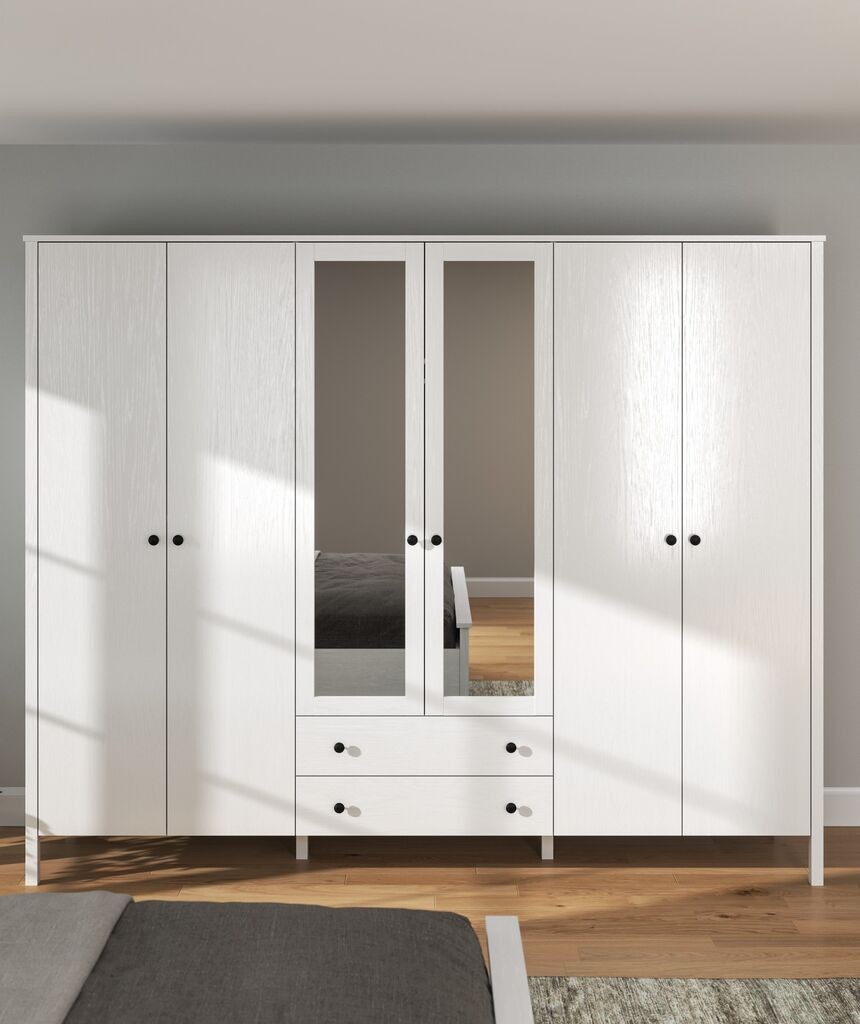 Hanah Home Ormar FRN-20011, 240x195x57 cm, Bijeli