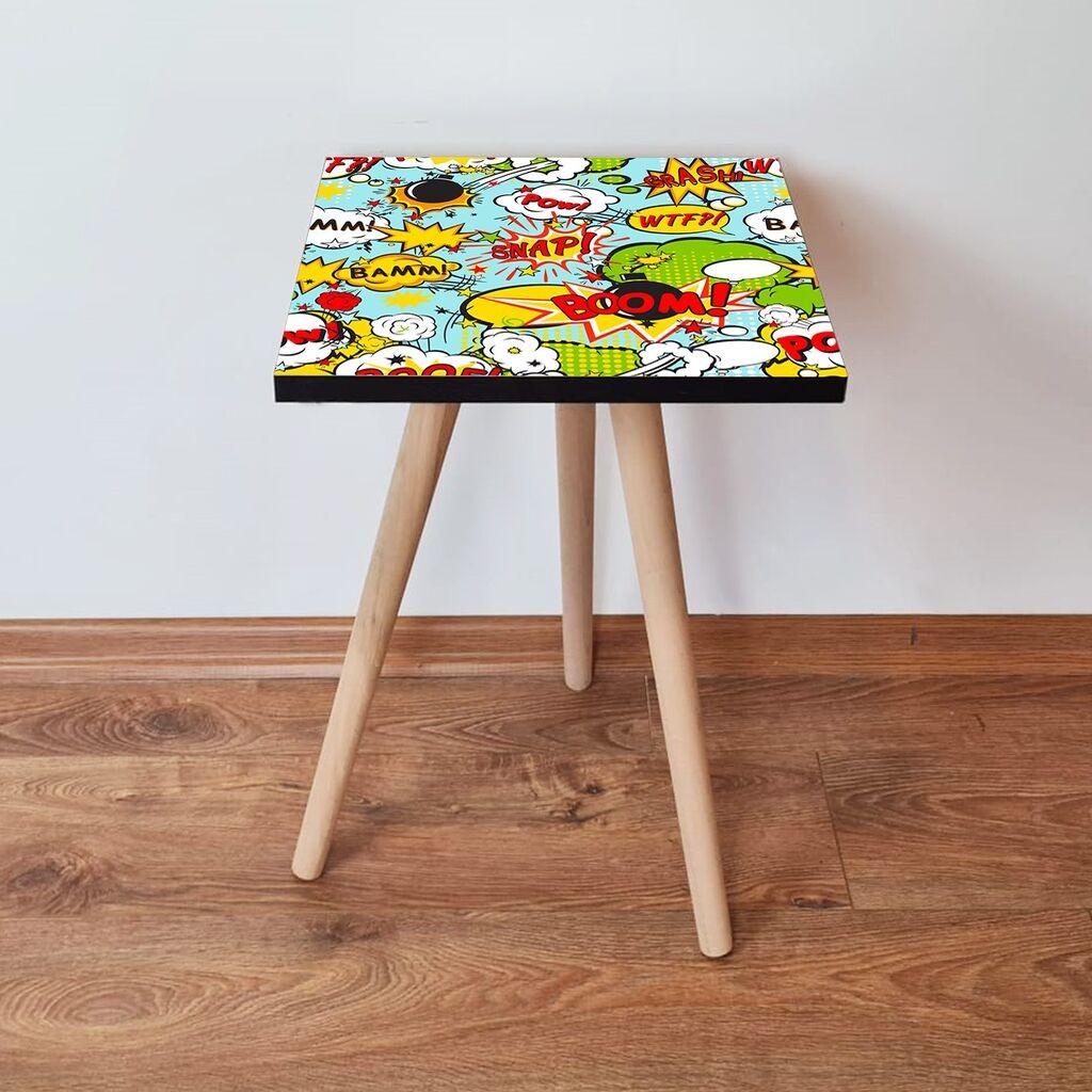 Hanah Home Club sto Shp9, 35x42x35 cm, Šareni