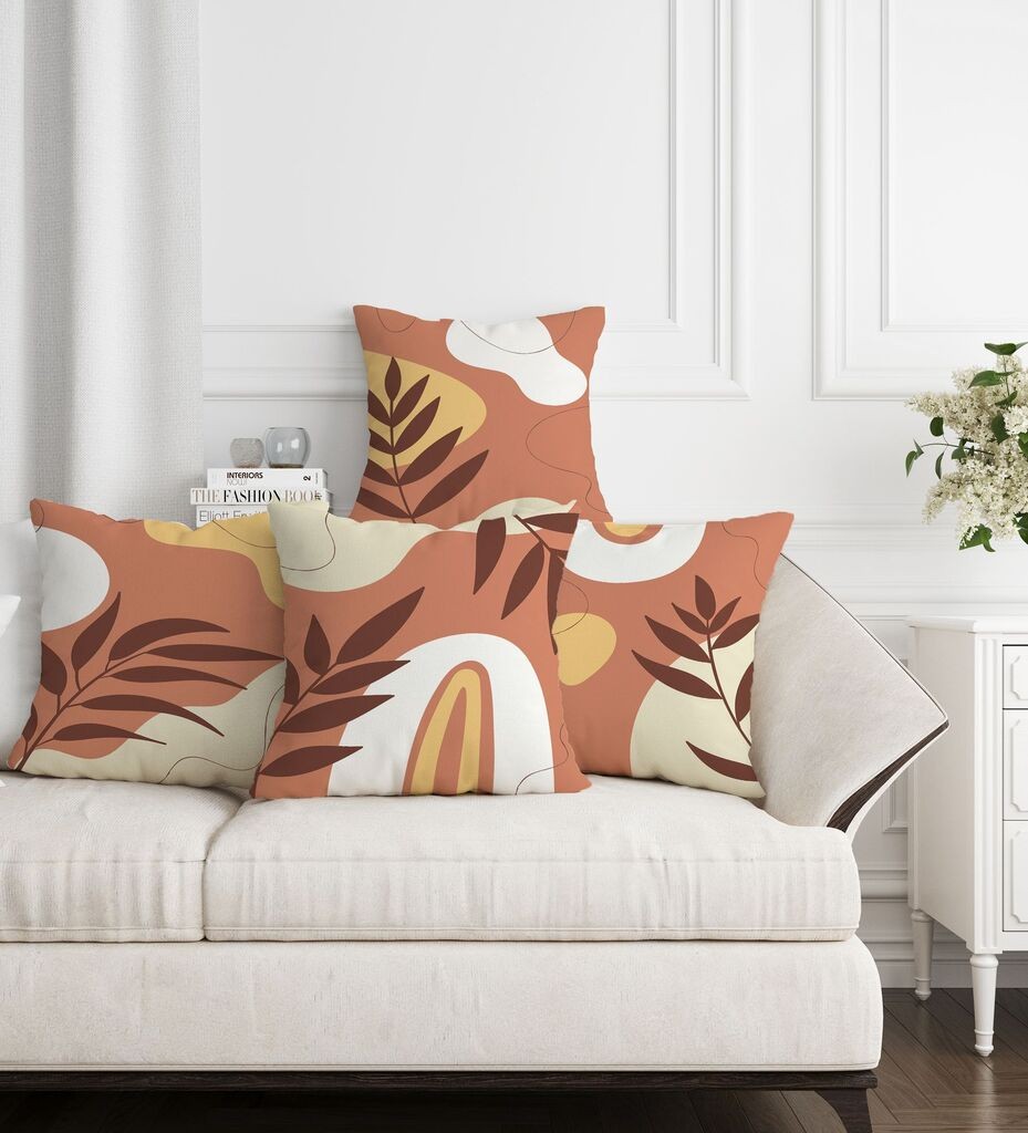 Aberto Design Set ukrasnih jastučnica ASR-plw4-4, 43 x 43 cm, 4 komada, Višebojne