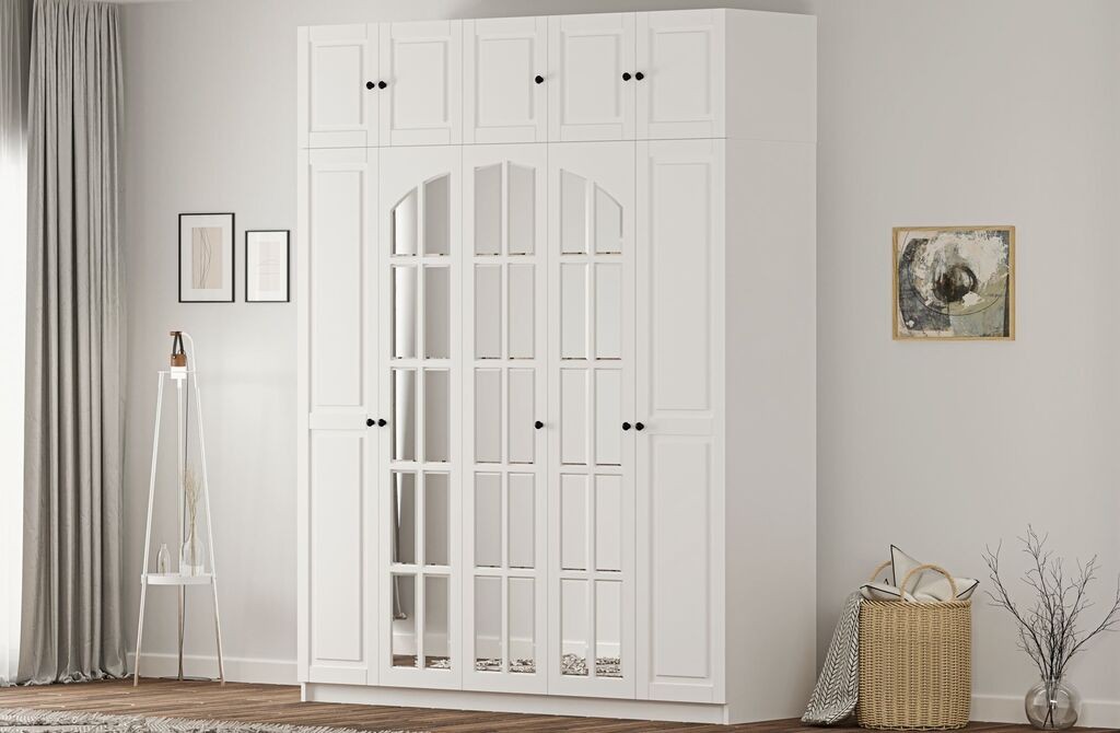 Hanah Home Ormar Rb-185-13, 175x210x52 cm, Bijeli