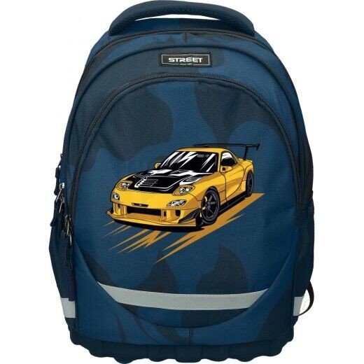 Street Ruksak Simple Tunes, Ergonomski, Tamnoplavi