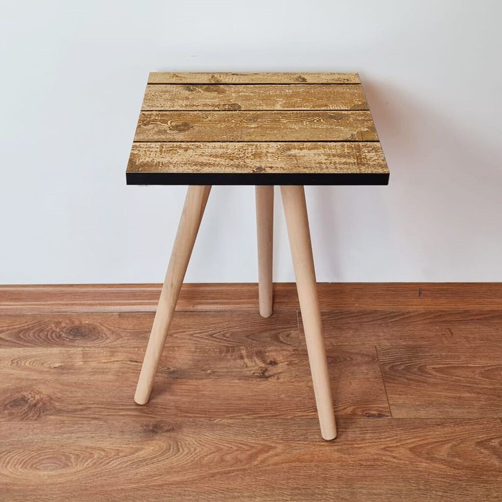 Hanah Home Club sto Shp348, 35x42x35 cm, Smeđa