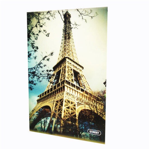 Ekonomik Papir Sveska, Meka linija, A5, 52 lista, Bez linija, Šarena