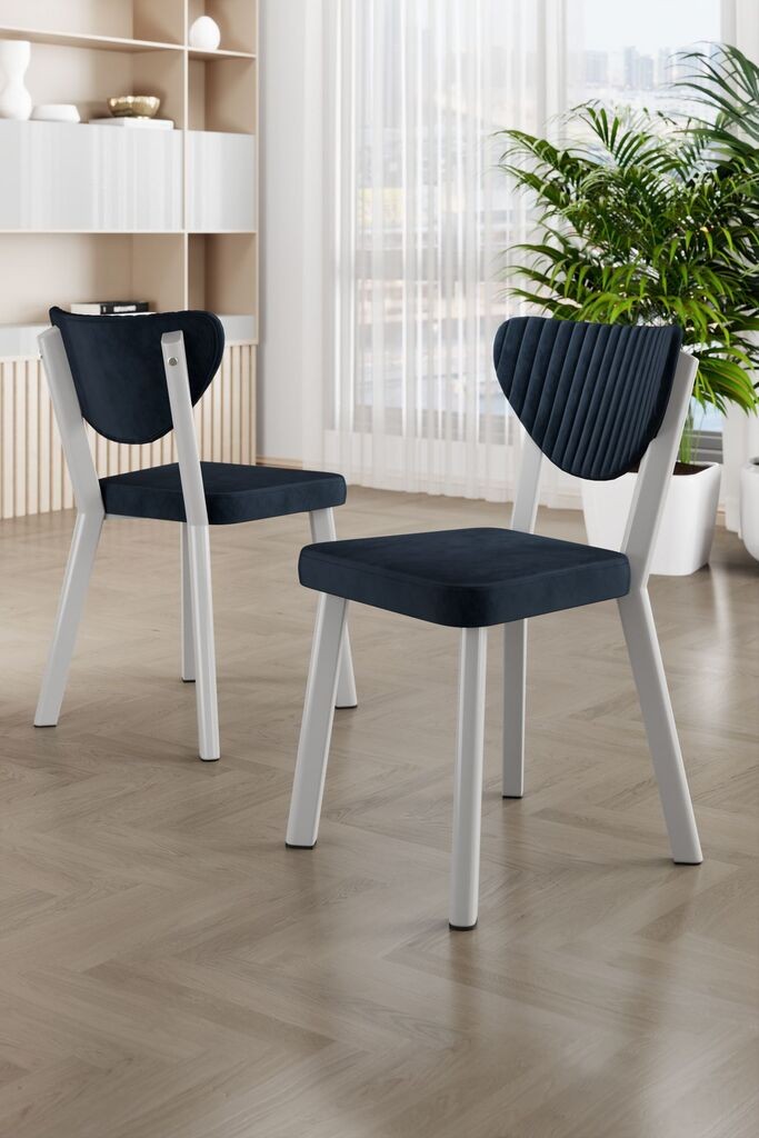 Hanah Home Arfe set stolica, 37x104x77 cm, 6 dijelova, antracit boja