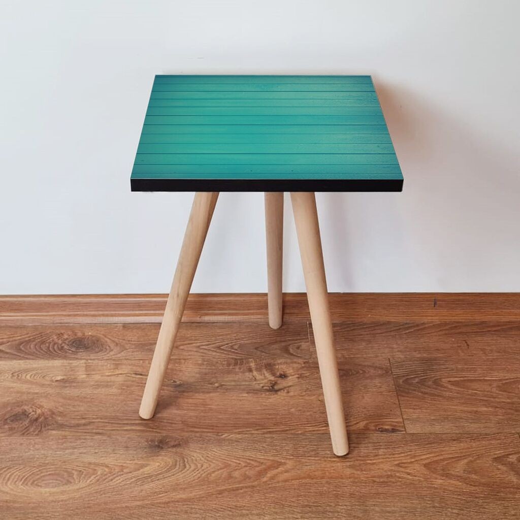 Hanah Home Club sto Shp333, 35x42x35 cm, tirkizni