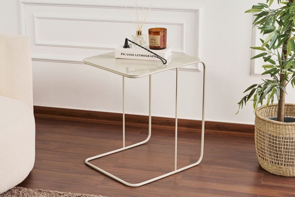 Hanah Home Klub sto Shb-011-B,47x46x57 cm, Bijeli