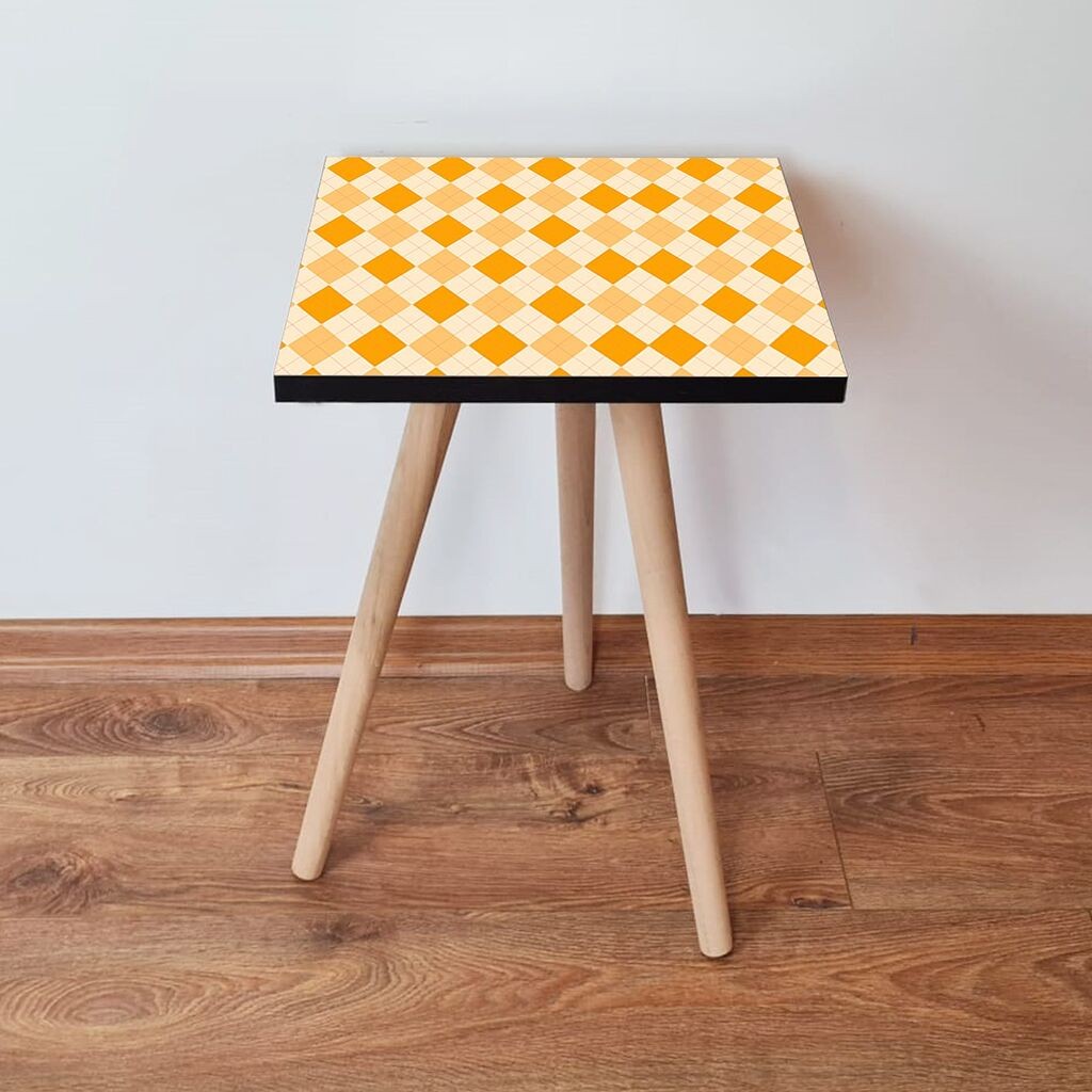 Hanah Home Club sto Shp326, 35x42x35 cm, narandžasti