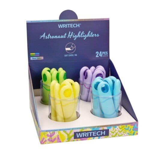 Writech Markeri za tekst Astronaut, 24 komada, Šareni