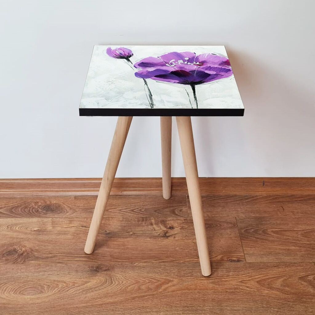 Hanah Home Club sto Shp312, 35x42x35 cm, Svijetlosiva