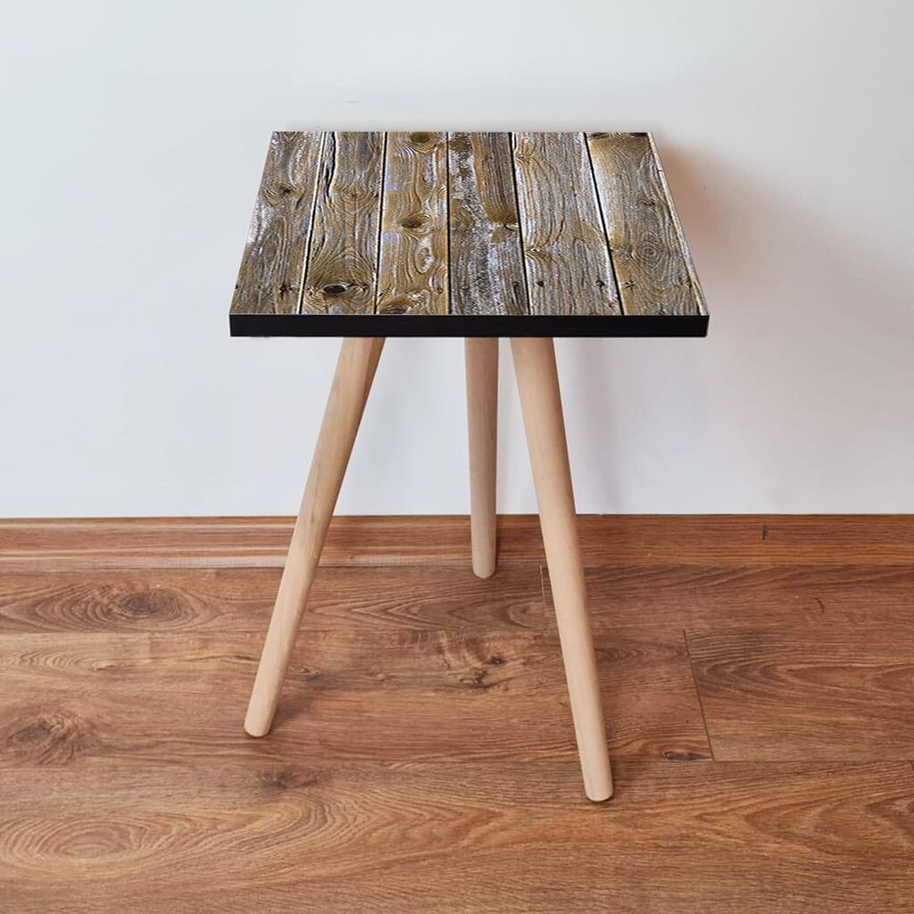 Hanah Home Club sto Shp381, 35x42x35 cm, Smeđa