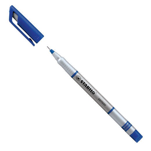 Stabilo Fineliner Sensor, 0.3mm, Plavi