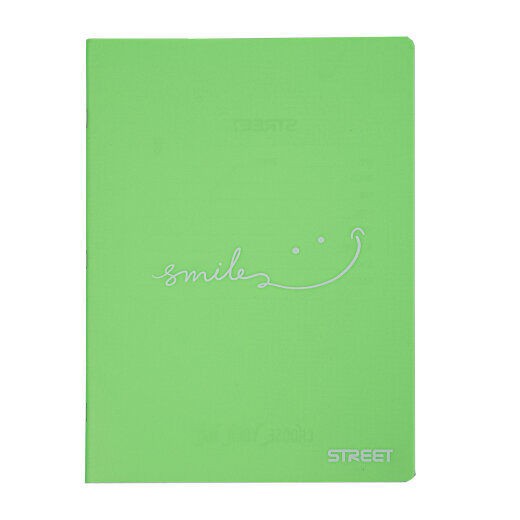 Standard Papir Sveska Neon Street, Meka korica, A4, 42 lista, Bez linija, Zelena