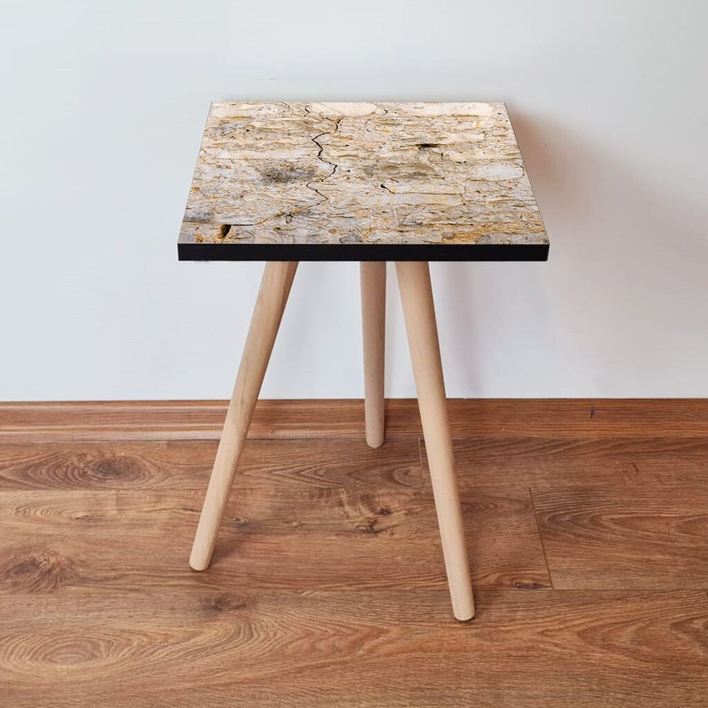 Hanah Home Club sto Shp67, 35x42x35 cm, bež