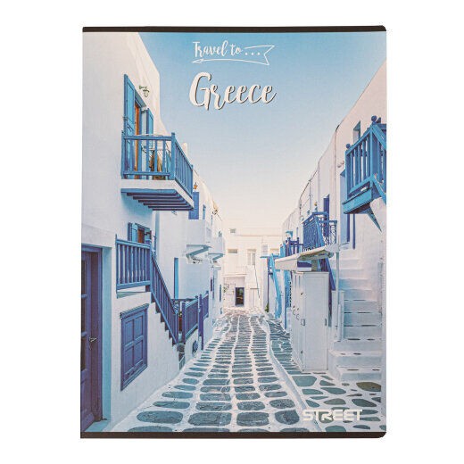 Standard Papir Sveska Travel to Greece, Meka korica, A4, 54 lista