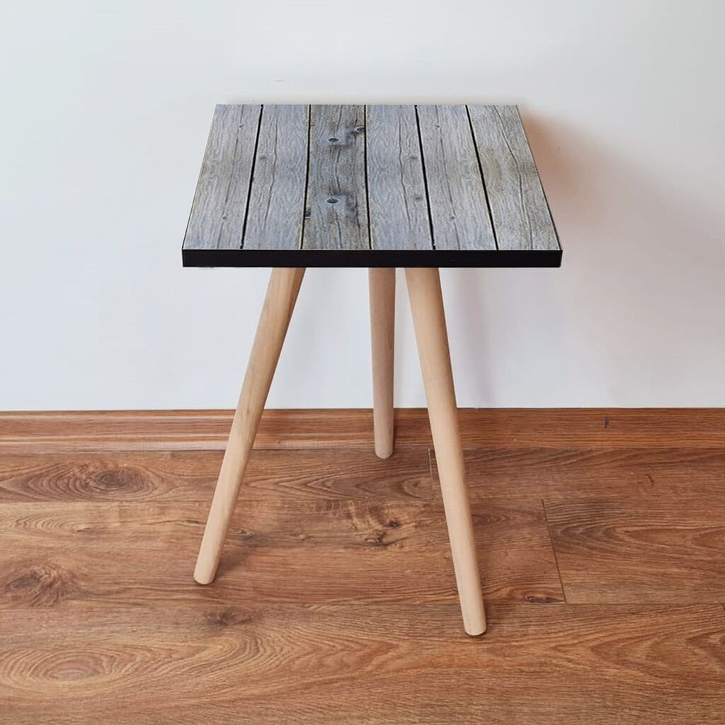 Hanah Home Club sto Shp363, 35x42x35 cm, Svijetlosiva